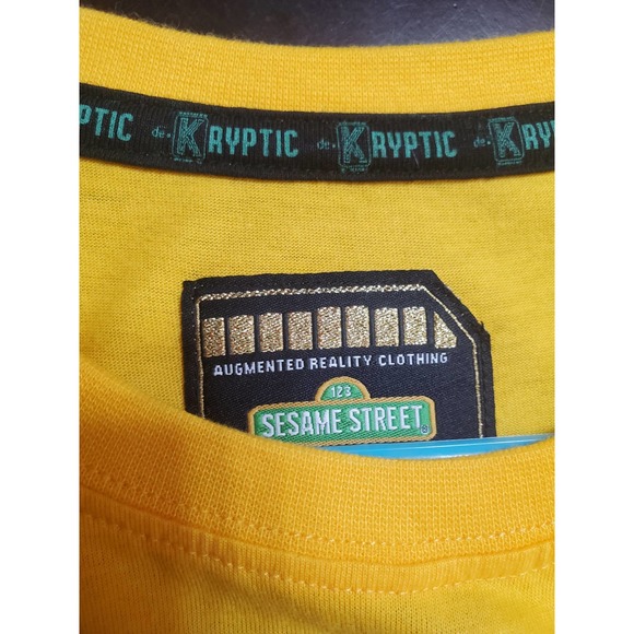 Kryptic Oscar The Grouch Sequin Tshirt,  Medium - Picture 5 of 6